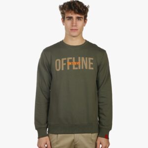 Antwrp advocadogroene offline trui, SS20 mannenmode, luxekledij voor mannen, offline sweater, offline trui, offline antwrp