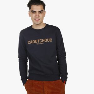 donkerblauwe caoutchouc sweater, antwrp