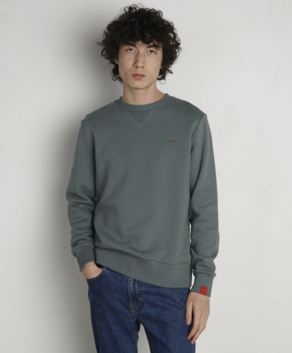 Antwrp Washed Green sweater heren